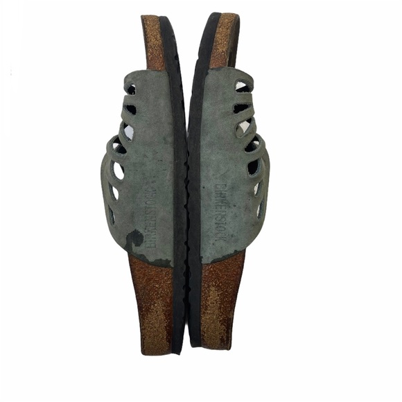 Birkenstock Granada Sandals Size 36 / 5 Green - Picture 6 of 9